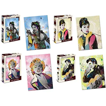 

1000 Pieces Jigsaw Puzzle World Famous Paintings Puzzles Jigsaw for Teens Children Early Education Indoors Have Fun