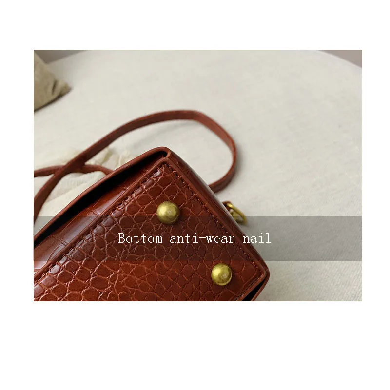 Women Bags Fashion Baguette Hand Bags Quality Luxury Handbags Leather Chain Shoulder Bags Crocodile Pattern Totes Bolsas