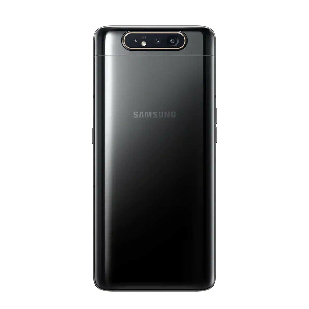 Samsung Galaxy A80 A8050,, 4G, Android, мобильный телефон, четыре ядра, 6,7 дюймов, две sim-карты, 48 МП и 8 Мп, всплывающая камера, 8 ГБ и 128 ГБ, Snapdragon