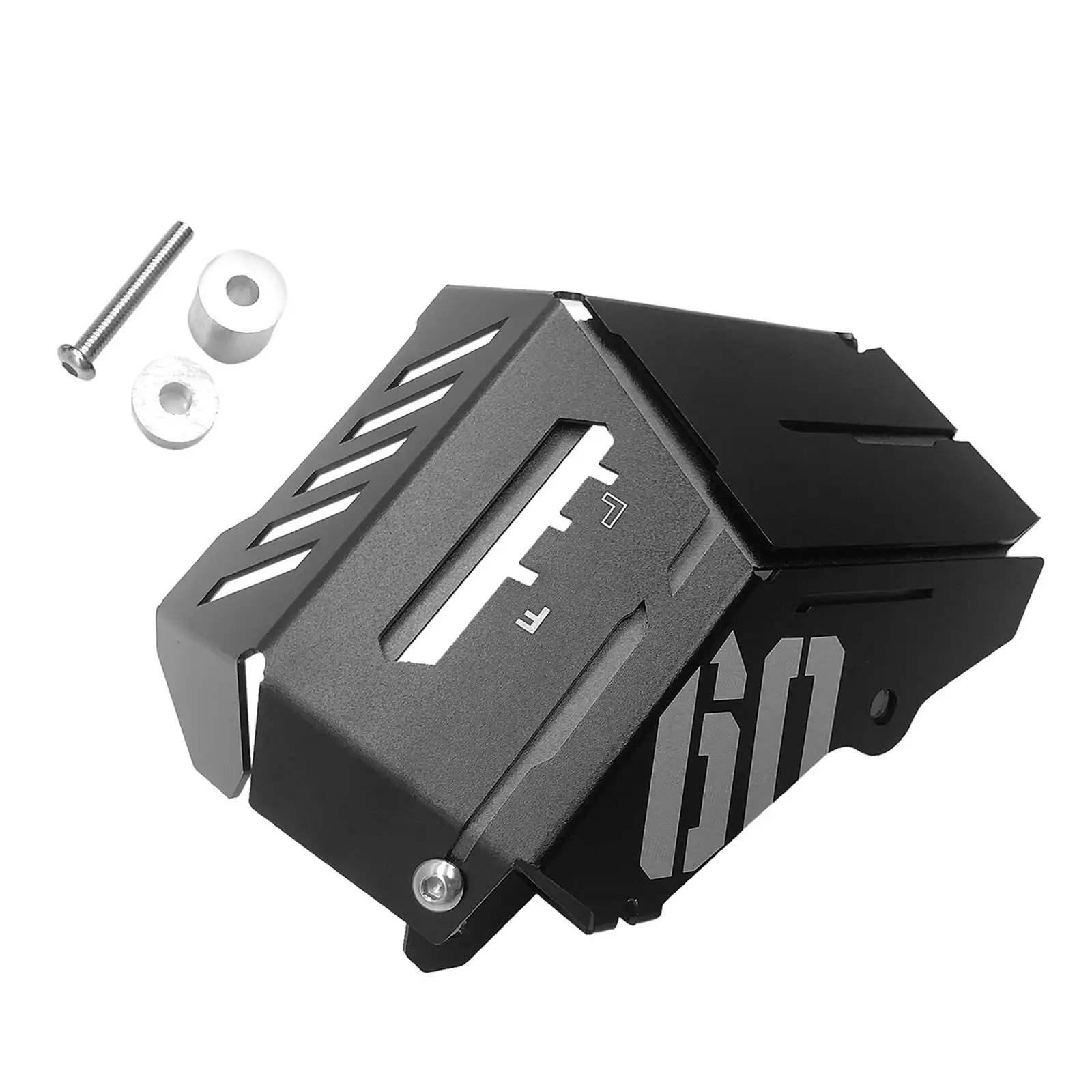 Aluminum Radiator Water Coolant Reservoir Tank Guard Protector for Yamaha MT 09 MT09 FZ 09 FZ09