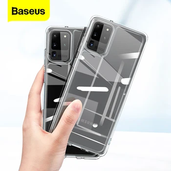 Прозрачный чехол Baseus для телефона Samsung Galaxy S20 Plus 1
