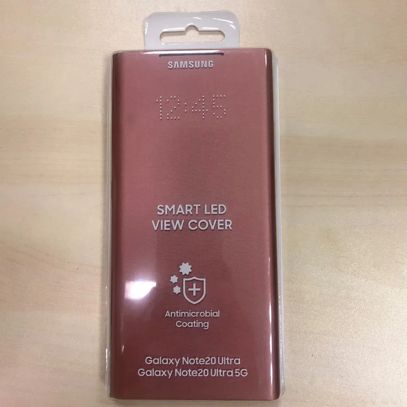 US $51.55 Samsung Original Smart LED View Case For Samsung Galaxy Note20 Note 20 Ultra Note 20 5G Note 20 Ultra 5G LED Wallet Flip Cover