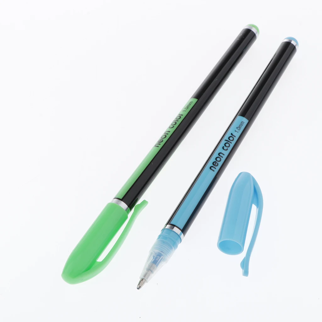 1 Pack Glitter Gel Pens Vivid Color Students Doodle Painting Color Gel Pens Fluorescent Pen Colored Markers Pens