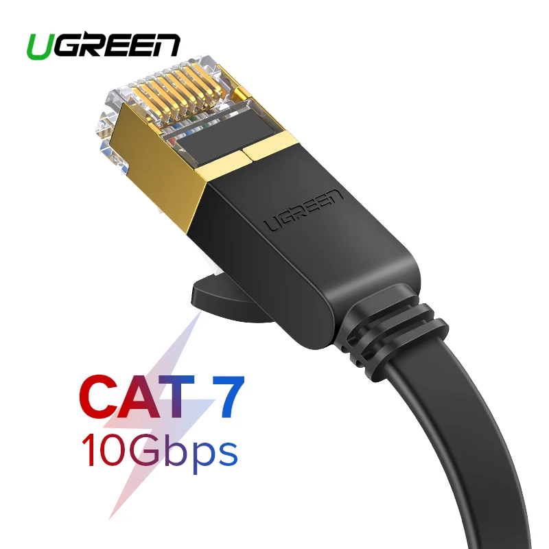 Ugreen Ethernet Cable RJ45 Cat7 Lan Cable UTP RJ 45 Network Cable for Cat6 Compatible Patch Cord for Modem Router Cable Ethernet