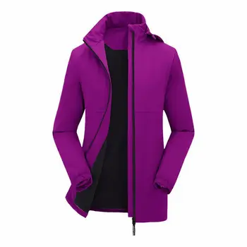 

Plus Velvet Elasticity Clothing Coat Waterproof Windproof Single Layer Raincoat Jacket Men and Women Outdoor Mountaineering Clot