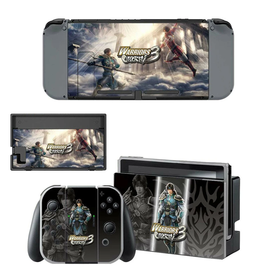 Kind переключатель кожи наклейка, воины Orochi виниловая наклейка s комплект для nintendo Switch консоль и контроллер и док-станция