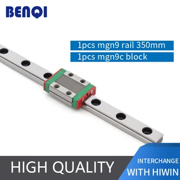 

3d printer linear guide miniature linear guide rail MGN9 L=350mm + MGN9C carriage / linear block with a low price
