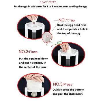 

Egg Shell Peeler Eggstractor Chicken Hard Removes Magic Eggshell Machine New Tools Cleansingcooked Instantly