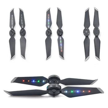

4pcs Cool LED Light Propeller Flash Drone Camera Accessories DIY Pictures Text For DJI Mavic 2 PRO / Zoom