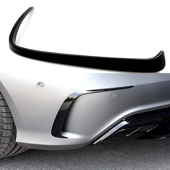 

Car style Car Black Abs Rear Bumper Splitter Spoilers Canard for Mercedes for W176 A200 A250 A45 for Amg 2013-2016 Decoration