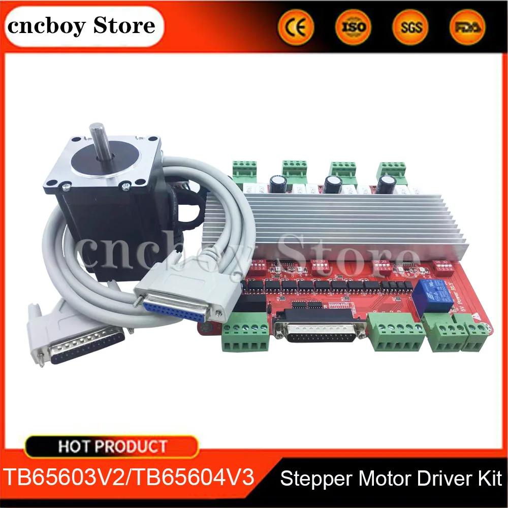 Factory direct sales/CNC kit 3-axis/4-axis TB6560 3.5A stepper motor ...