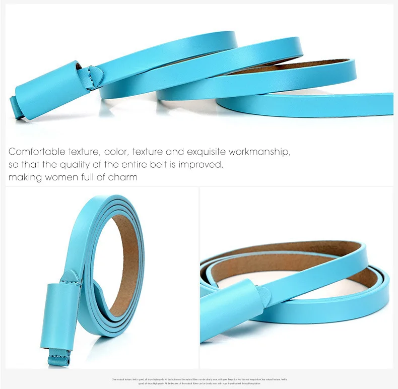 leather belts for women COWATHER cowhide women belt fashion design thin cow leather female strap golden buckle  jeans dress belt  new arrival waistband slim belt for women