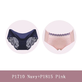 

2PCS Plus Size Lace Panties Underwear Women Silk Satin Shorts Breathable and seamless Women's Sexy Panties Pants Lace Lingerie