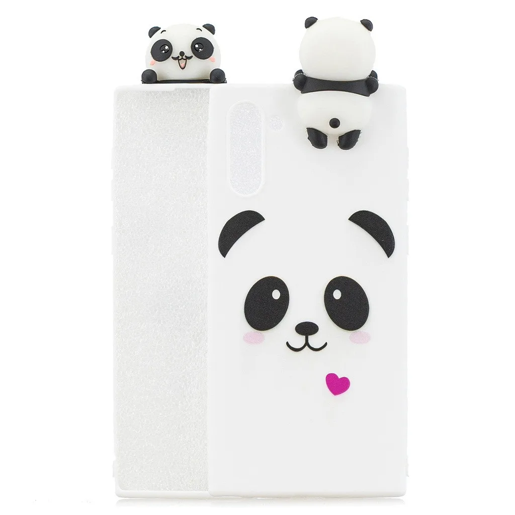 For Samsung Galaxy Note 10 6.3inch Panda New Personalized Print Phone Case Ultra Thin Soft Silicone Cute Cartoon Phone Case