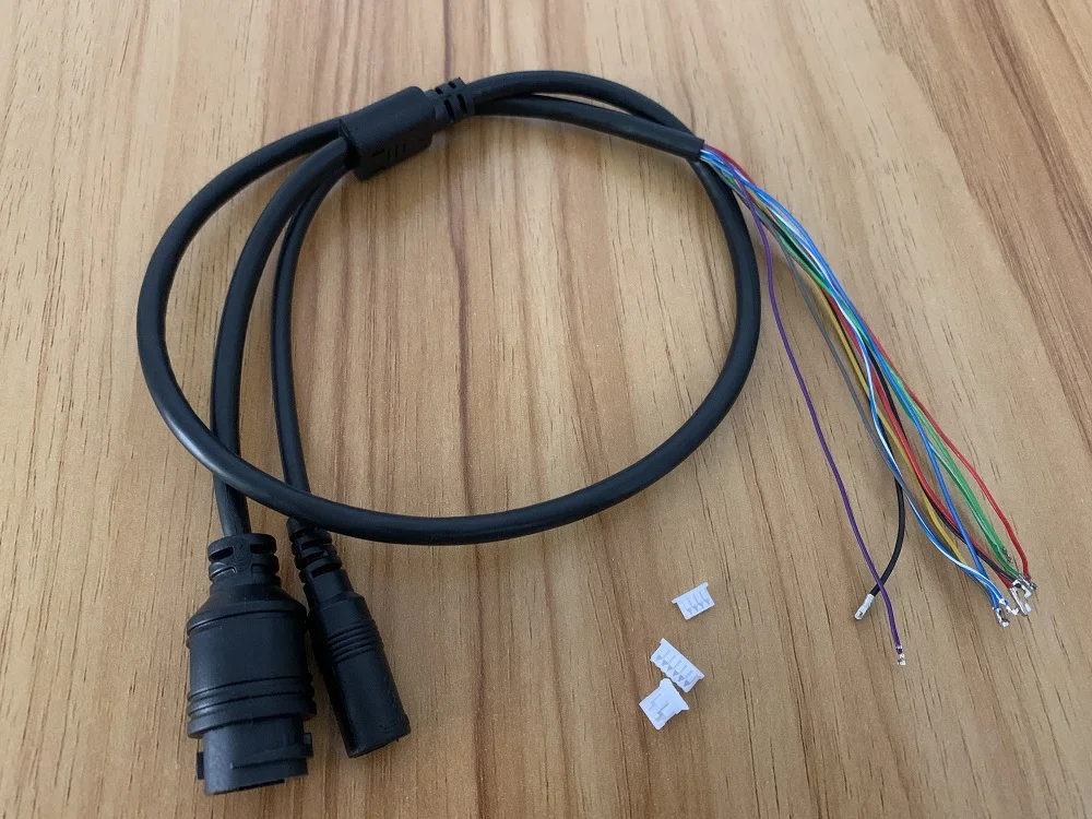 Enhanced LAN Cable for CCTV IP Camera with POE Power Supply功能