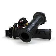 ALLOMN 1 пара удобный теплый руль для авто мотоцикла электрический горячий нагрев ручка руль для мотоцикла 2,2 см ручка