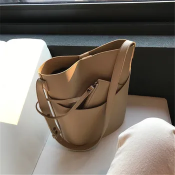 

Fashion Women Bag 2020 Casual Shoulder Bags for Women Bucket Messenger Bag Wild Femal Handbag Simple Crossbody Bags hz50010