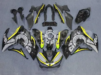 

New ABS Injection Mold Whole Fairings Kit Fit For YAMAHA YZF R3 R25 2015 2016 2017 2019 15 16 17 bodywork set black gray
