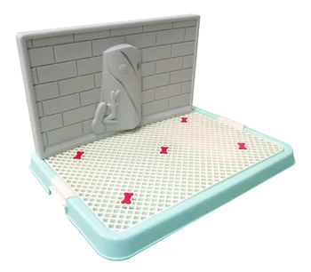 

VIPET Toilet for dogs with the wall of the small green 50 x 38 x 29 cm VIPet