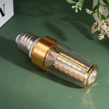 

1PC Creative Corn Bulb LED Light Bulbs Warm Electronic Lamp for Home Room Office (E27 Warm White Light)