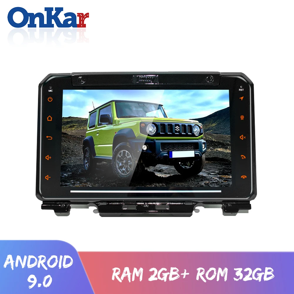 ONKAR 1din car auto radio for Suzuki Jimny 2019 android 9.0 octa core No dvd support wifi bluetooth USB mirror link sw control ONKAR 1din car auto radio for Suzuki Jimny 2019 android 9.0 octa core No dvd support wifi bluetooth USB mirror link sw control