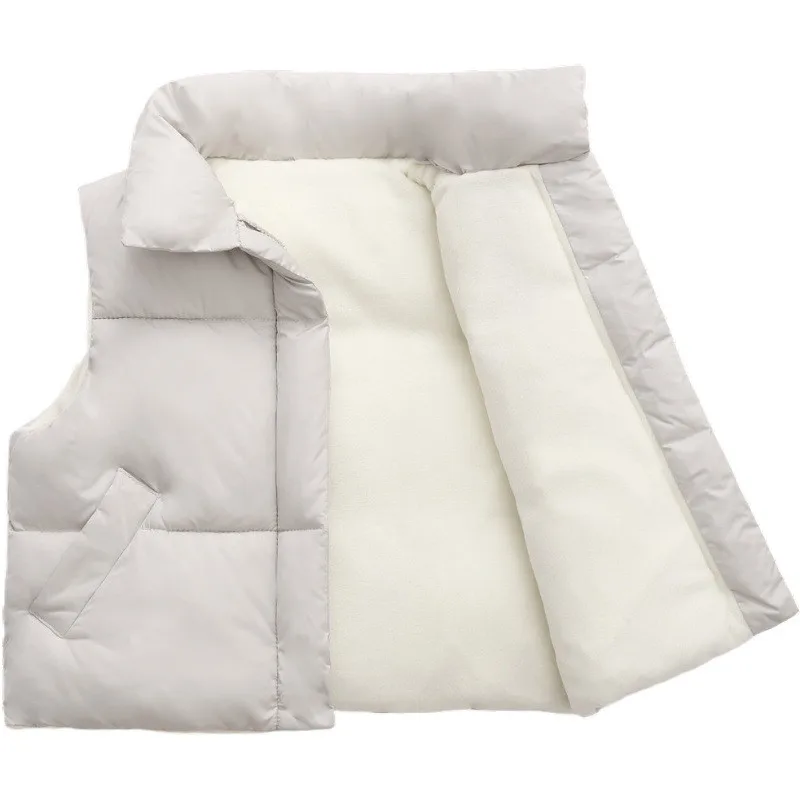 3-11Years Winter Thick Children Girls Boys Vests Coat Sleeveless Waistcoat Fashion Kids Girls Clothes Casual Vests for Boy