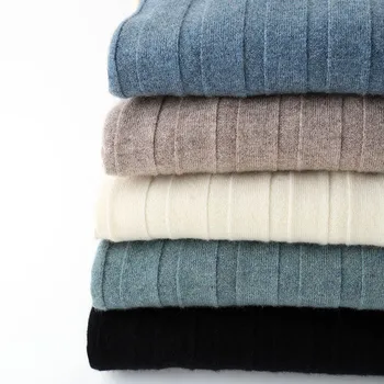 

top quality 100% wool men turtleneck 2020 new winter Korean style slim youth fashion base casual men's sweater