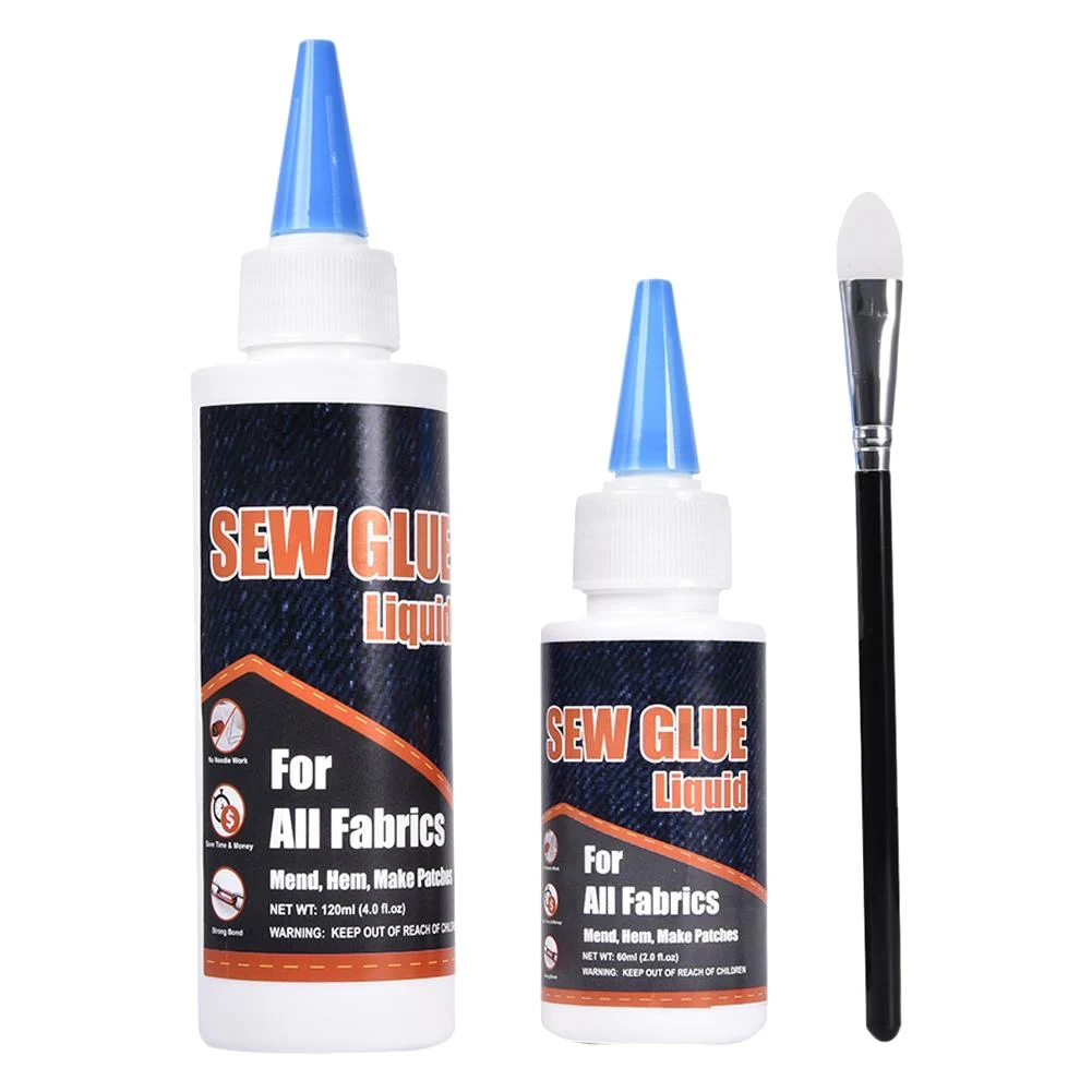 

Newest Sew Glue Liquid Sewing Solution Kit for All Fabrics Solid suture