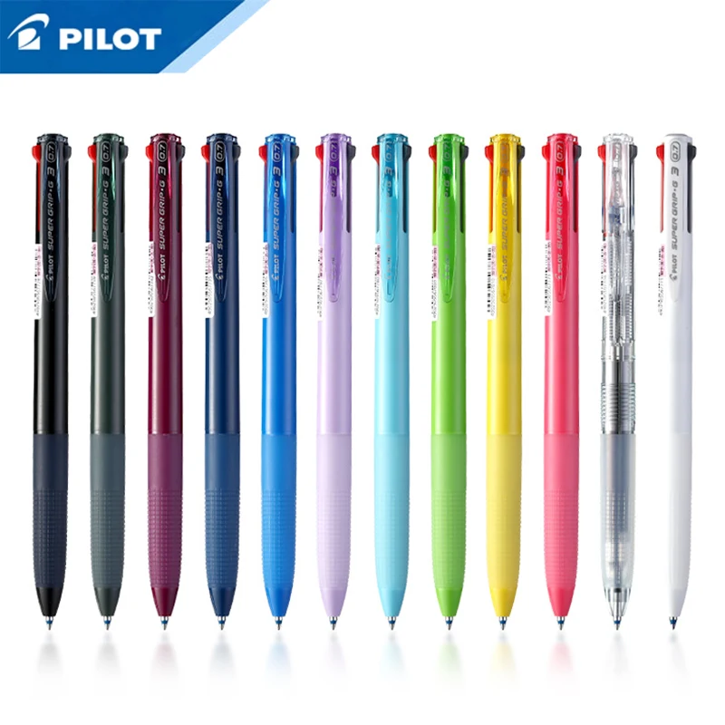 1 шт. многофункциональная шариковая ручка PILOT Super Grip BKSG 0 7 мм износостойкая