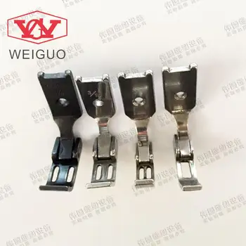 

needle narrow presser foot zipper presser foot 1/4 1/8 3/16 3/16 double needle lockstitch sewing machine presser foot