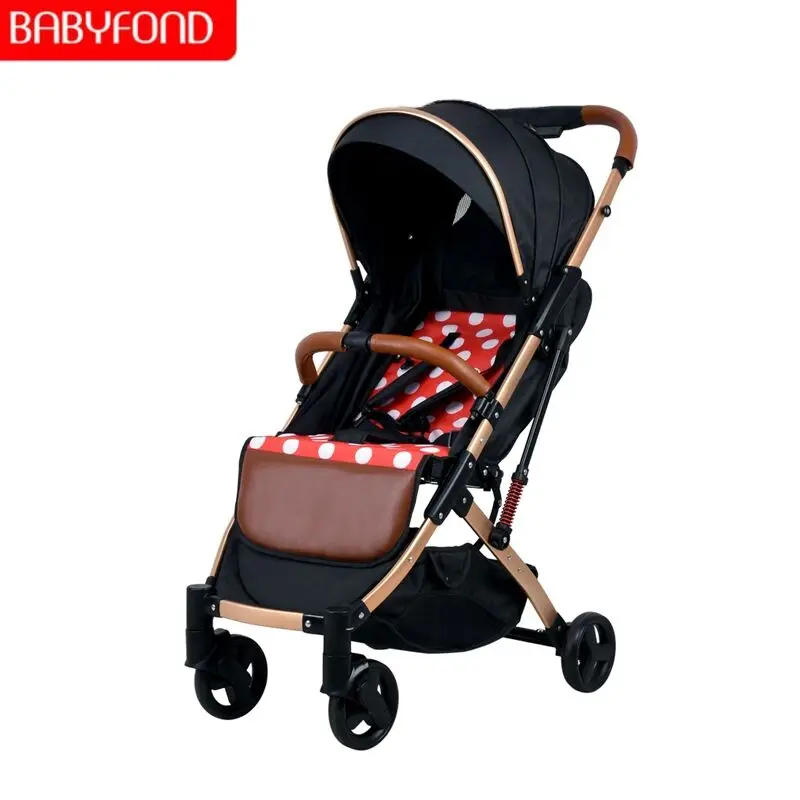 Babyfond 5 8 Кг светильник коляска с высоким ландшафтом переносная зонтиком детская