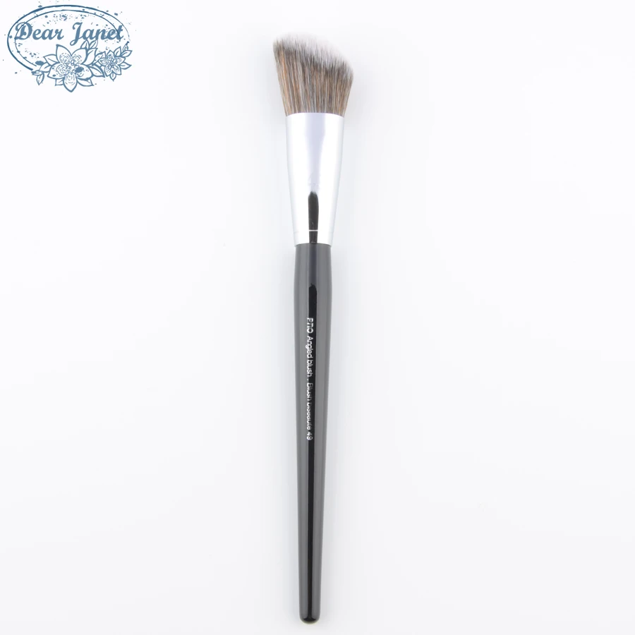 

S #49 Blusher Makeup brushes Pro Angled Blush Make up brush sculpting Powder contour cosmetic tools Bronzer Synthetic hair
