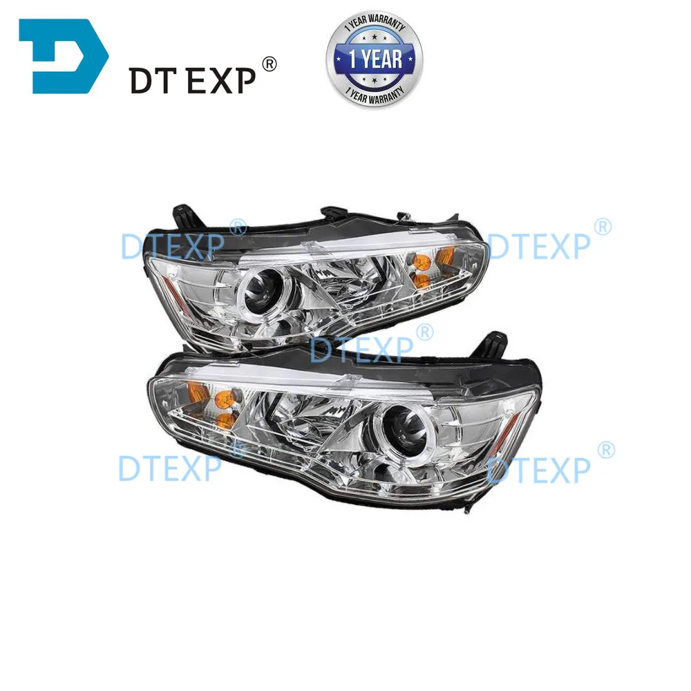 НЕТ ЛАМПЫ Галогенная фара для Lancer ex 2007- Передняя ксеноновая фара HID для evo 10 Передняя фара Передняя фара для lancer gt