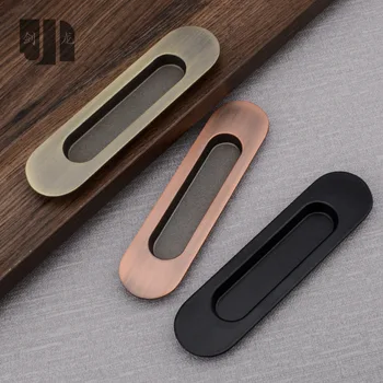 

Embedded on-Hand Hidden Door Sliding Door Wooden Doors Sliding Door Handle Concealed Hidden 6550