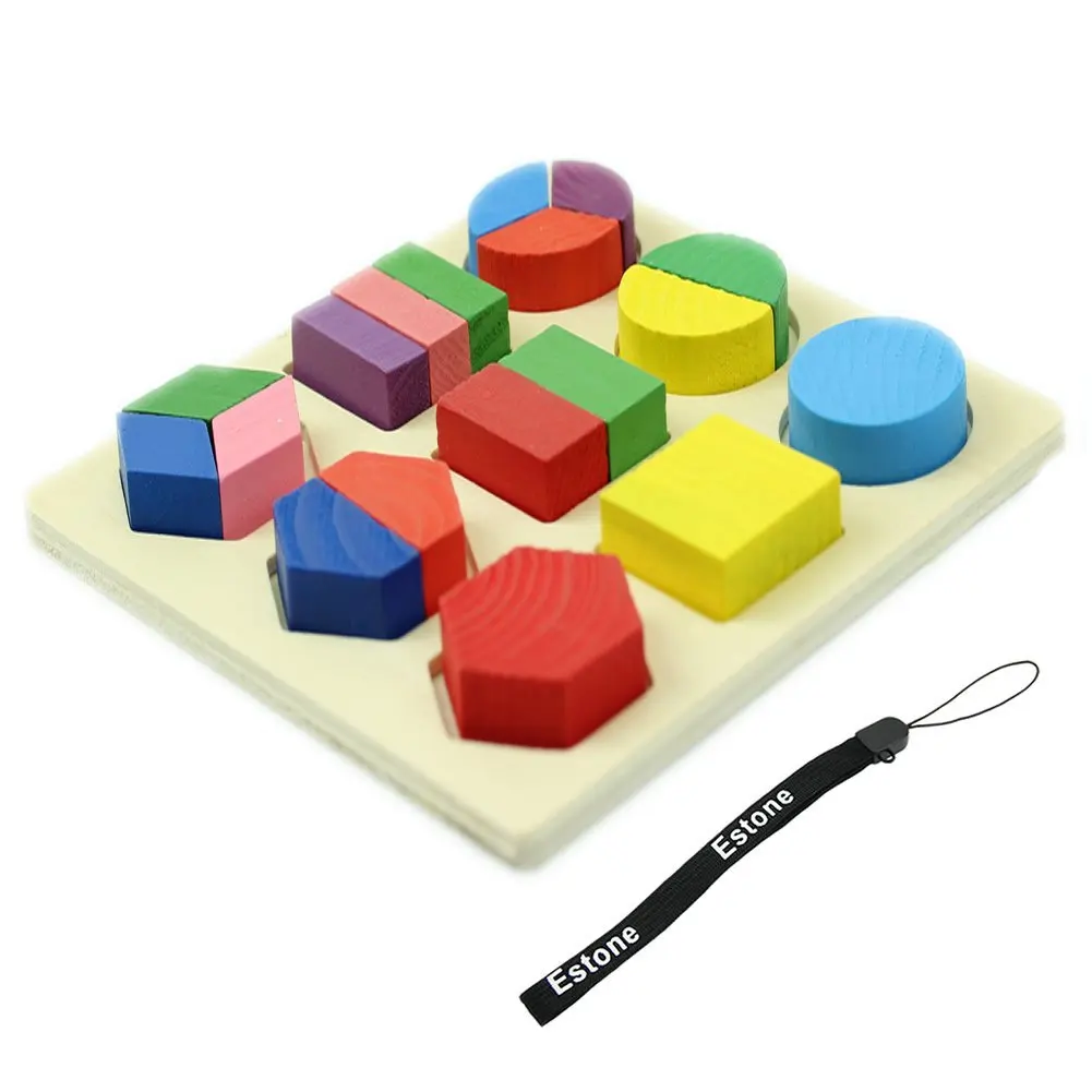 Baby Kids Wooden Geometry Learning Educational Toy Block Puzzle Montessori Early Y4UD Baby Kids Wooden Geometry Learning Educational Toy Block Puzzle Montessori Early Y4UD