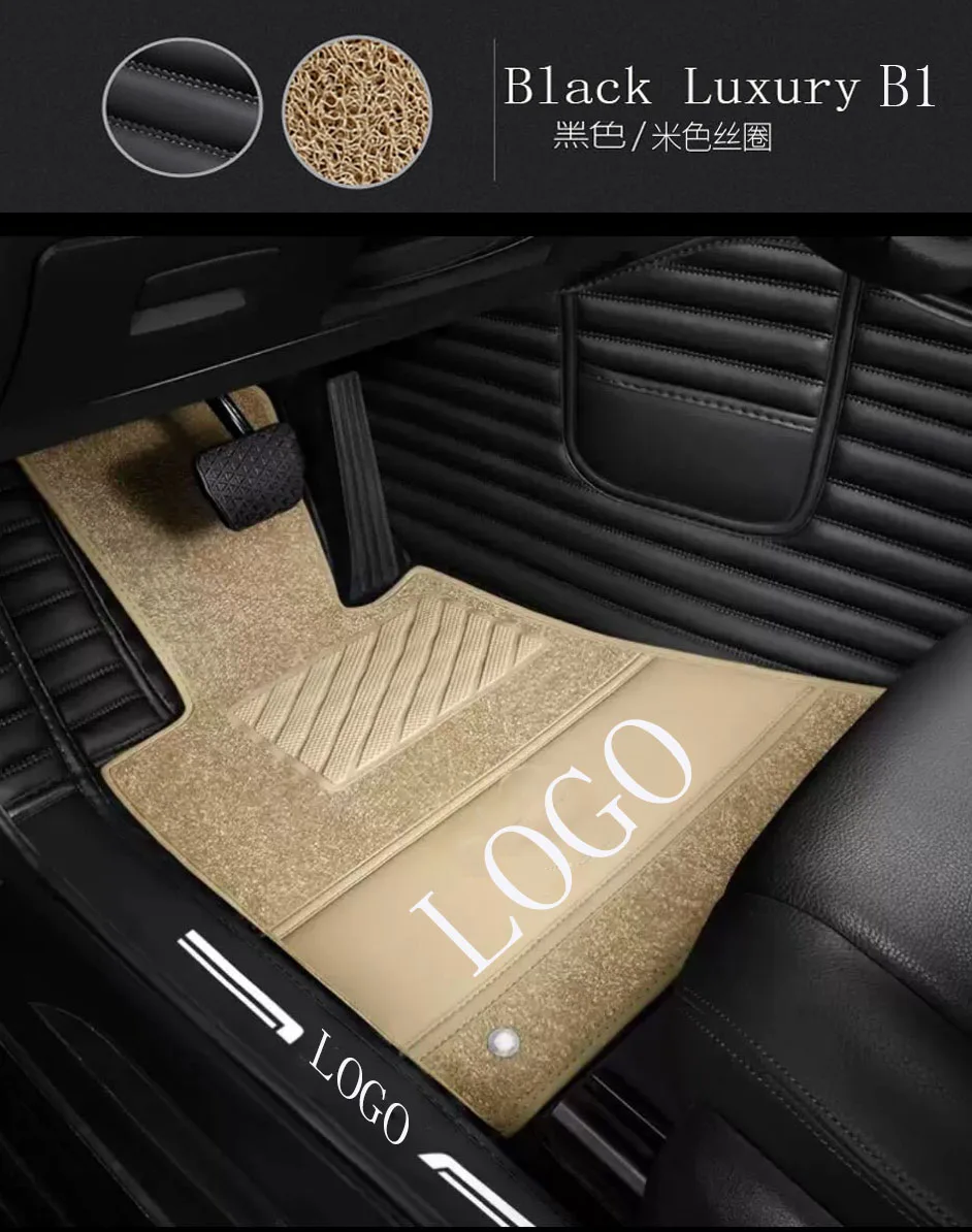 Car Floor Mats With Logo Brand Logo For Bmw 5 Series E60 E61 520i