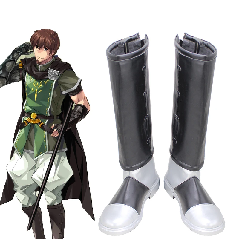 

Fate/Grand Order Lancer-class Servant Hector of the Gleaming Helmet Heroic Spirit Game Cosplay Shoes Boots X002