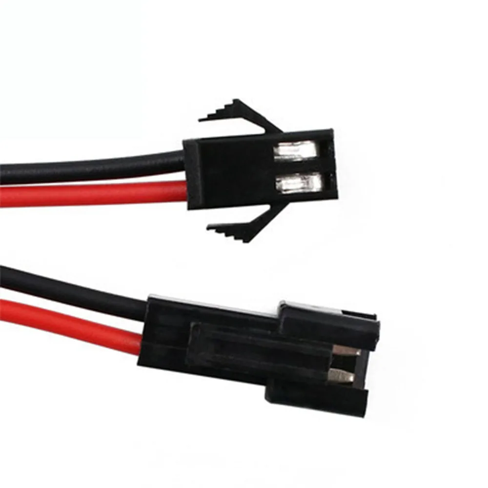 

10Pairs 15cm JST SM 2P 2Pin Plug Socket Male to Female Wire Connector LED Strips Lamp Driver Connectors Quick Adapter