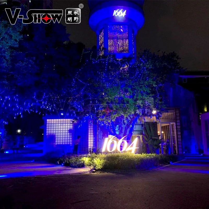 V-show 4pcs With Bag Battery Wireless DMX Wifi Remote Led Wedding Uplight 6x18w RGBWAUV 6in1 LED Par DJ Sound Party lights