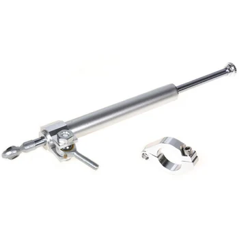 

Hot New 1pc 330mm Aluminum Motorcycle Damper Steering Stabilize Safety Control For Most Of ATV Moto