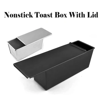 

Oven Mold Cake Baking Pans Aluminum Case Box Bread Toast Bandeja De Horno Para Moulds Panmoule a Gateau Cake Supplies 70D0010