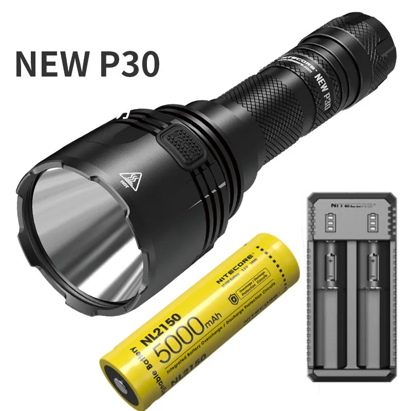 Охотничий светильник онарь NITECORE P30 XP-L HI V3 max 1000 люмен с аккумулятором 618 уличный
