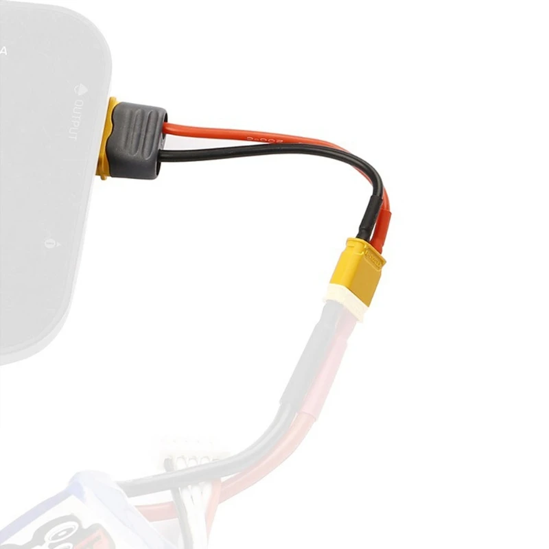 Adaptateur XT60 vers XT30 Mâle/Femelle 10cm 16AWG