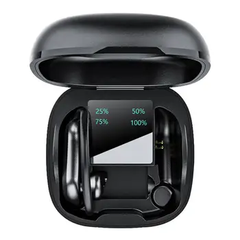 

New MD03 wireless headphones bluetooth 5.0 waterproof business men Ear Hook earphones 10mm Titanium film for iphone xiaomi