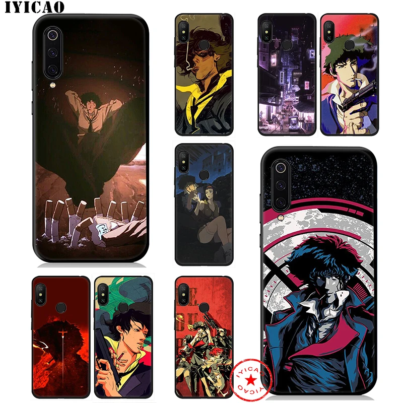 

IYICAO Cowboy Bebop Anime Soft Case for Xiaomi Mi A3 A2 A1 CC9 CC9E 9T 9 8 6 SE Lite Pro Mi F1 Max 3 5X 6X MiA1 MiA2 Cover