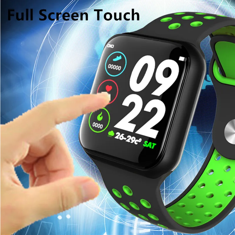  Soulusic Sport Smart Watch F9 IP67 Waterproof Heart rate Full Touch Screen Smartwatch for Apple And - 4000160611186