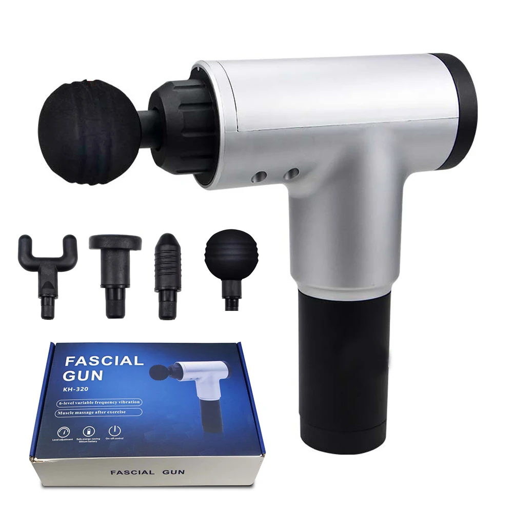 

Muscle Massage Gun Deep Tissue Massager High-intensity Training Exercising Body Relaxation Slimming Shaping Pain Relief