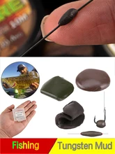 Plombs de pêche en tungstène doux, accessoires de plein air, poids environnemental, Terminal de poisson, pour la carpe, 3 couleurs, 15g 