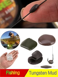 15g Soft Fishing Tungsten Mud Sinkers 3 Colors Environmentally Weight Fish Terminal Tackles for Carp Outdoor Fishing Accessories