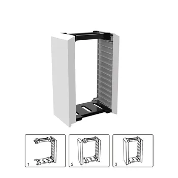 

Game Box CD Storage Rack Stand Unit Bracket for PS series For XBOX ONES N-Switch Game Discs Storage Holder